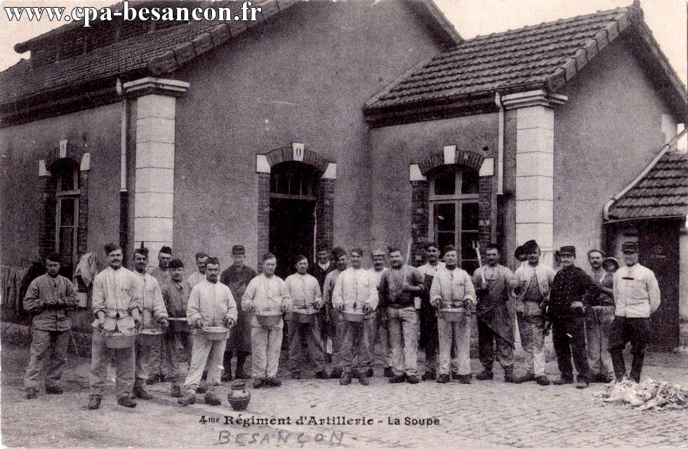 4me Régiment d'Artillerie - La Soupe